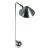 Post Modern Floor Lamp in Midnight Chrome by Robert Sonneman for George Kovacs, Usa, C. 1987 For Sale