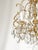 Shabby Chic Antique Super Fussy Birdcage Gleaming Brass Cut Lead Glass Crystal Chandelier ~ Rewired ~ Restored ~ Rejuvenated ~ Ready to Hang ~ For Sale - Image 3 of 12