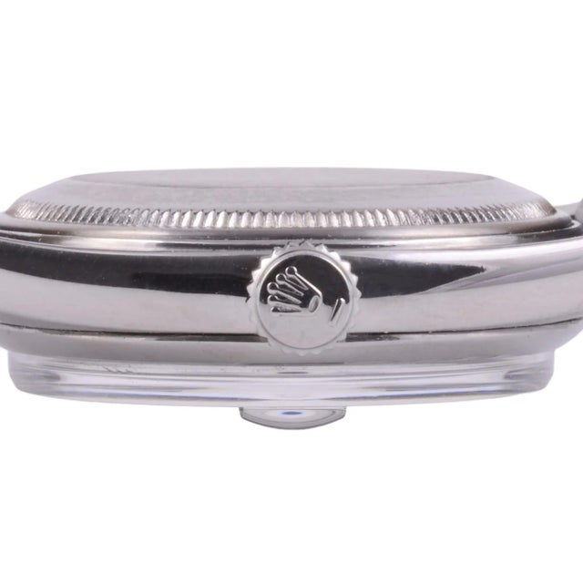 Rolex 1970s Rolex Air King Lavender Dial Wrist Watch For Sale - Image 4 of 4