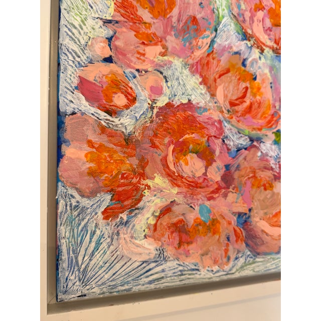 2010s Camilla Webster Flower Painting "Darling Buds" For Sale - Image 5 of 9