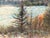 Robert Boyle “First Snowfall” Naturalistic Winter Mountain Landscape of a River Through Trees, 1990 For Sale - Image 10 of 11