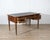 19th Century Louis XVI–Style Mahogany Double-Sided Desk with Leather Top For Sale - Image 9 of 13