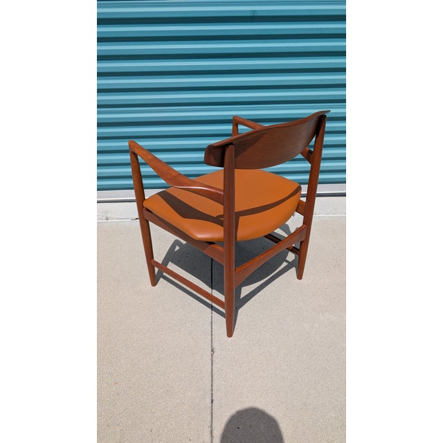 Danish Mid Century Modern Teak Chair by Ib Kofod-Larsen Armchair for Selig, C1960s For Sale - Image 14 of 17