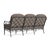 Not Yet Made - Made To Order Brown Jordan Calcutta Sofa, Textured Pewter frame with Fusion Taupe fabric For Sale - Image 5 of 11