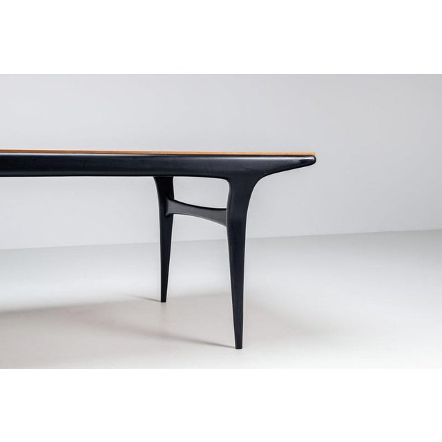 T4 Dining Table in Beech by Alfred Hendrickx for Belform, Belgium, 1958 For Sale - Image 12 of 18