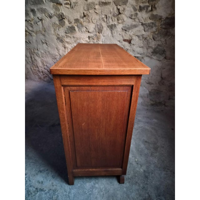 Art Deco French Oak Chest of Drawers, 1920s For Sale - Image 17 of 18