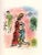 1989 Chagall Lithograph V2-8 Odyssee Ulisses Makes Himself Known For Sale