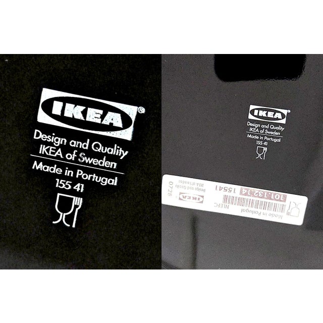 Vintage Syntes Konst Ceramic Dinner Plates From Ikea, Set of 4 For Sale - Image 15 of 16