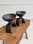 1960s Brutalist Forged Bronze Pricket Candlesticks, 1960s, Set of 2 For Sale - Image 5 of 9