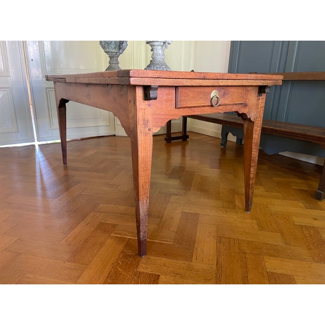 French Extendable Farmhouse Dining Table For Sale - Image 14 of 18