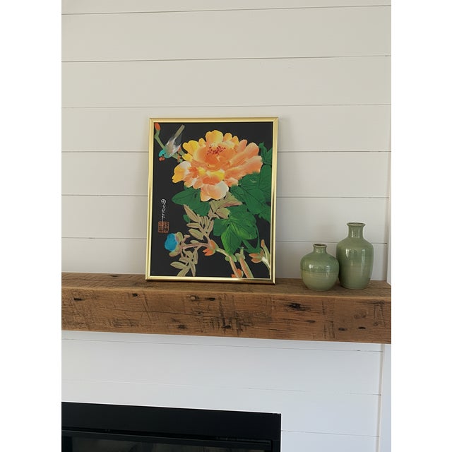 Chinese floral paintings, particularly those featuring peonies, have a rich history and cultural significance. Peonies are...