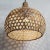 Contemporary Raw Wicker Pumpkin Pendant Light Medium For Sale - Image 3 of 6