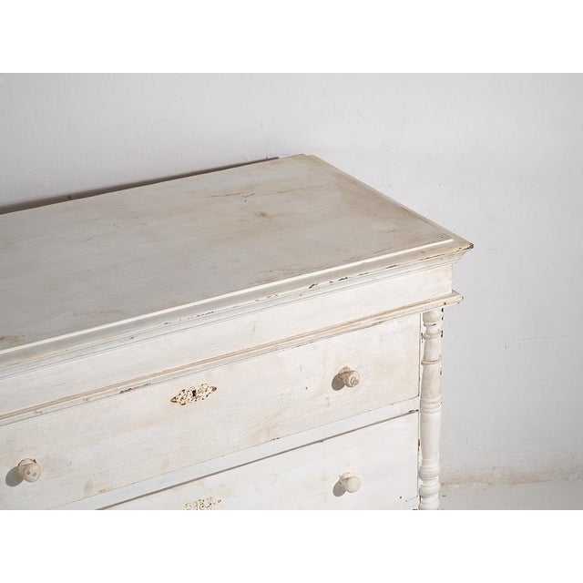 White White Chest of Drawers For Sale - Image 8 of 10