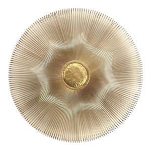 Brutalist Large Mid-Century Modern Sunburst Sculpture by Casa Devall