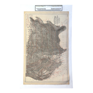 Antique 1870s g.w. Gray & Son Geological Map of the u.s. - Isotherms, Temperature & Rainfall (32 X 20")"