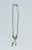 Pretty double stranded silver with enamel stars at the ends. See condition remarks. If it's not silver, it is very...