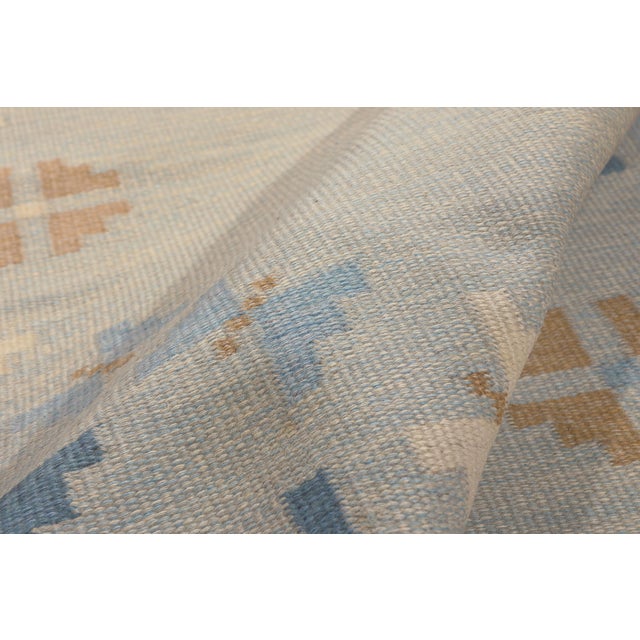 Vintage Swedish Rollakan Rug, 04'06 X 06'11 For Sale In Dallas - Image 6 of 11