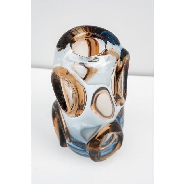 Artistic Murano Glass Vase, 1950 For Sale - Image 6 of 9