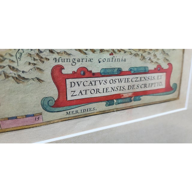 Original Map From 1580s by Ortelius of Parts Baltic, Germany, Poland, Romania For Sale In Atlanta - Image 6 of 9