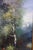 Late 20th Century Impressionist Figure in Red Forest Landscape Oil Painting on Canvas 18" For Sale - Image 4 of 10