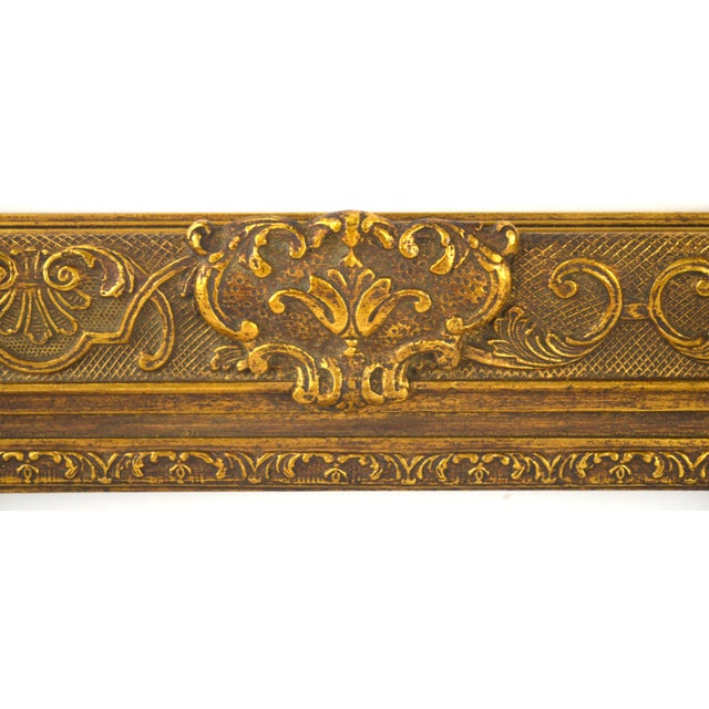French Vintage / Antique Louis XIV Style Gilt Painting Frame For Sale - Image 3 of 5