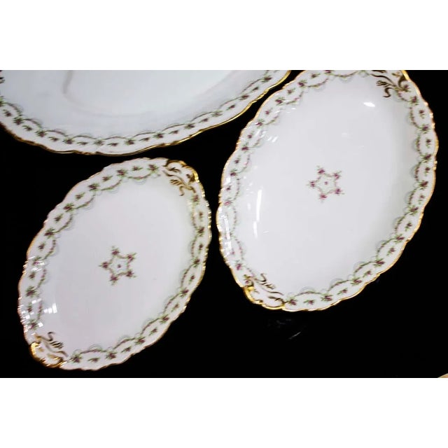 Limoges, France French Country French Depose' Platters by Limoges C. Ahrenfeldt. - Set of 3 For Sale - Image 4 of 10