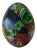 Vintage Eggshaped Murano Blown Glass Paperweight For Sale