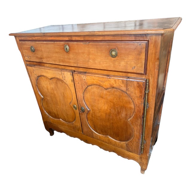 Low Sideboard in Cherry Wood For Sale