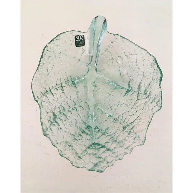 Small Crystal Bowl by Mats Jonasson for Målerås Sweden For Sale - Image 10 of 10