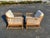 1970s Boho Chic Bamboo and Rattan Lounge Chairs in McGuire Style For Sale - Image 10 of 18