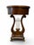 Vintage Maitland-Smith Burl Walnut Lyre Accent Table For Sale In West Palm - Image 6 of 9