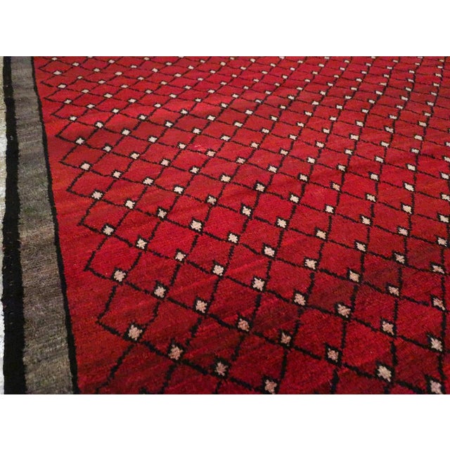 Mid 20th Century Galerie Shabab Collection Mid-20th Century Handmade Turkish Anatolian Room Size Carpet For Sale - Image 5 of 10