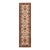 Boho Chic Kazak Ivory/Red Wool Runner Rug - 2'8''x9'8'' For Sale