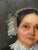French 19th Century French Portrait of Matron Oil Painting For Sale - Image 3 of 5