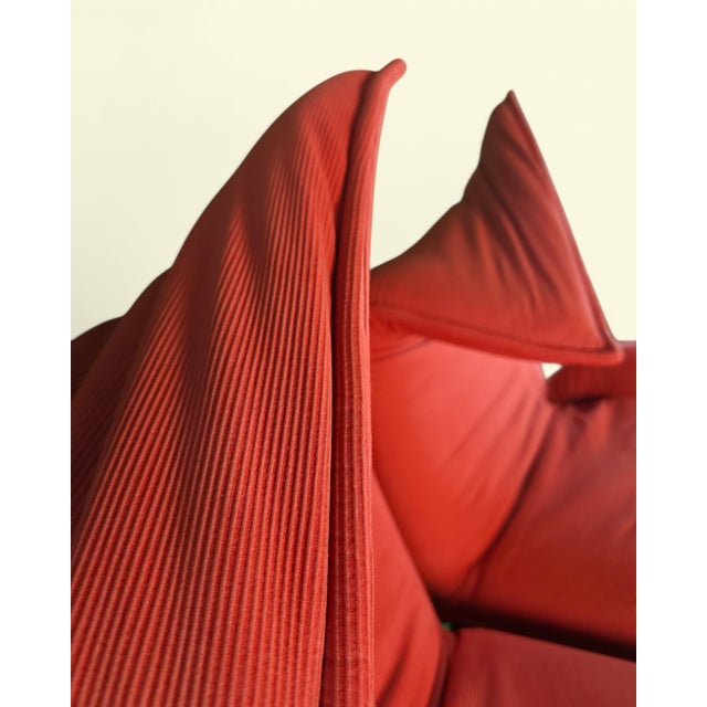 Mid-Century Modern Veranda 2-Seater Sofa by Vico Magistretti for Cassina, Italy, 1983 For Sale - Image 9 of 12