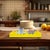 Yellow Rectangular Scalloped Riviera Tray - Yellow For Sale - Image 8 of 10