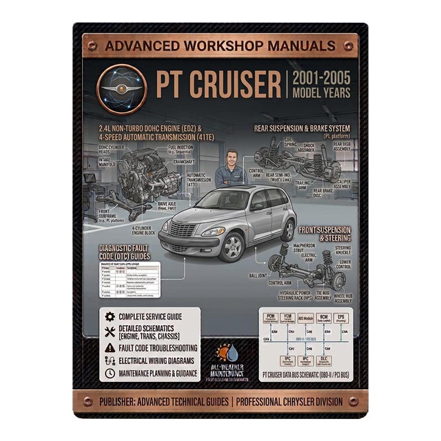 Chrysler Pt Cruiser 2001-2005, Car Repair Manual, Workshop Guide Book For Sale