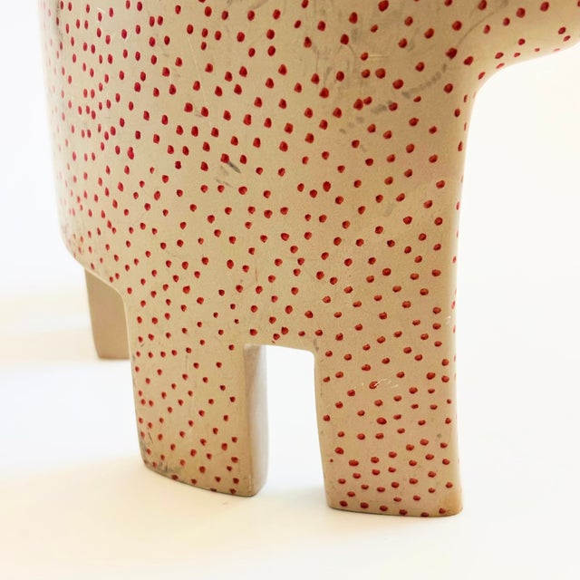 Vintage Carved Soapstone Leopard For Sale - Image 10 of 14