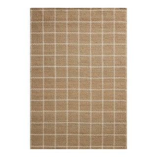 Chris Loves Julia x Loloi Fletcher Natural / Ivory 9'-3" x 13' Area Rug For Sale