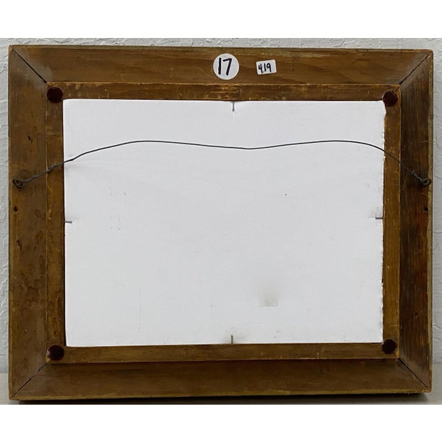 Country Village Oil Painting by P. Kramer C.1920 Chairish