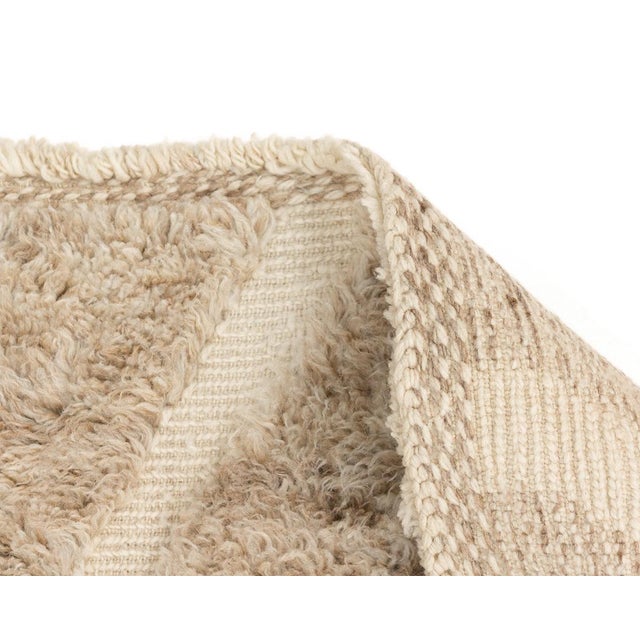 Hand-Knotted Wool Premium Rug by Azele Studio For Sale - Image 10 of 11