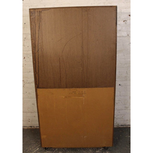 Mid-Century Armoire Style Cabinet by Lane Furniture For Sale - Image 14 of 18
