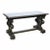 Antique Tycoons 19th Century Renaissance Revival English Ebony Table-Writing/Console/Library/Center Tycoon’s Provenance For Sale - Image 10 of 10