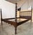 Late 19th Century 19th Century Baroque Queen Bed, Original Four Solomonic Poster Lisbon Bed For Sale - Image 5 of 18