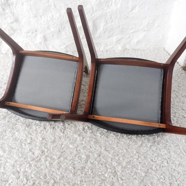 Vintage Scandinavian-Style Chairs from NF France, 1970s, Set of 2 For Sale - Image 9 of 13