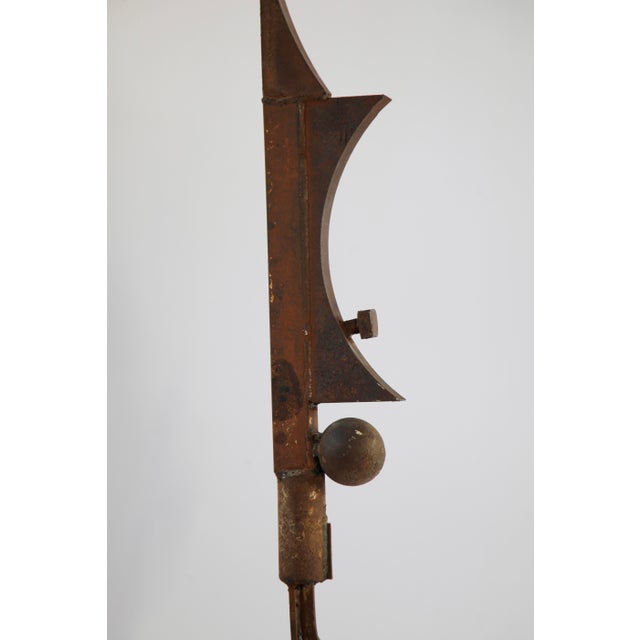 Edwin Neyer, Untitled Iron Stele, 1973, Iron For Sale - Image 16 of 17