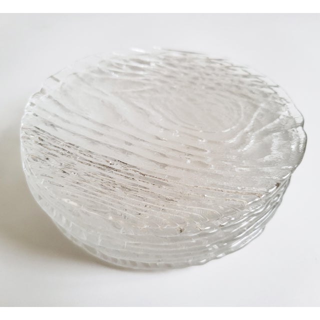 Riedl Austria Crystal Dessert Plates by C.J. Riedel, 1970s, Set of 8 For Sale - Image 9 of 12