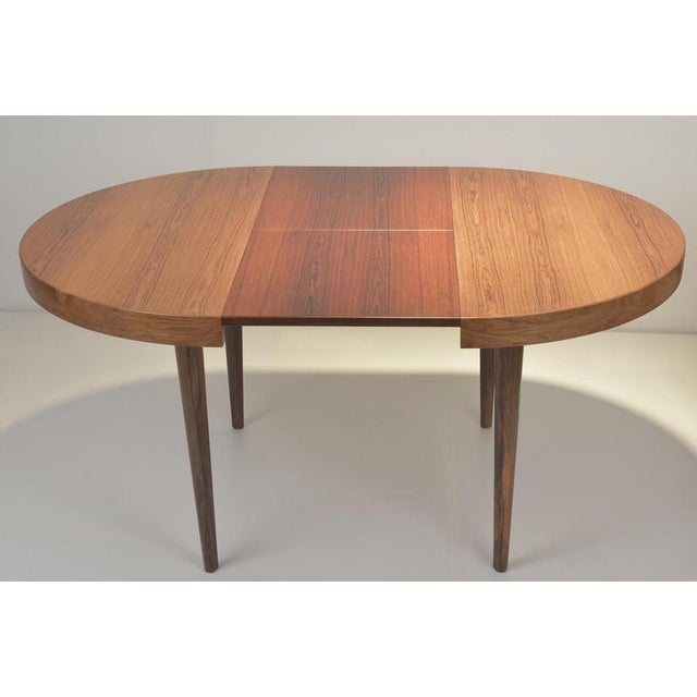 Extendable Table in Rosewood, Denmark, 1960s For Sale - Image 5 of 16
