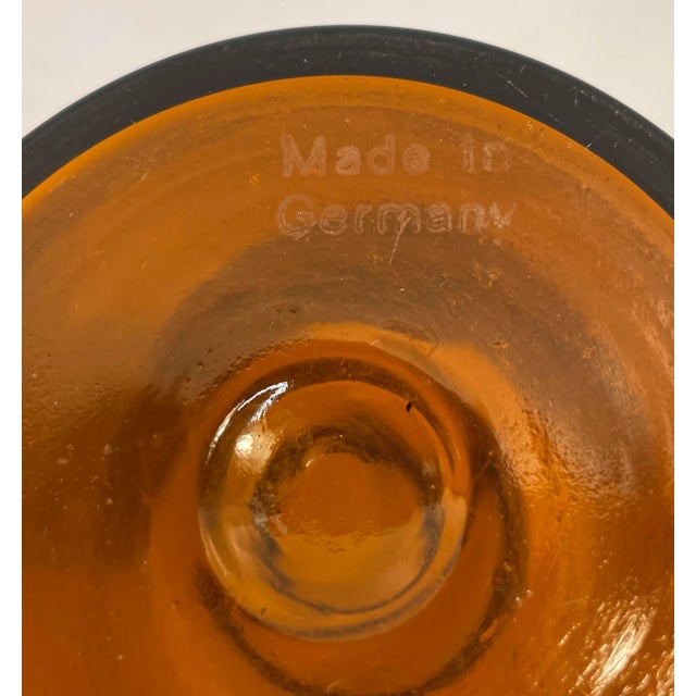 Glass Vintage German Apothecary Jar For Sale - Image 7 of 8