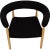 Circle Chair in Black Fabric by Nanna Ditzel For Sale - Image 9 of 13